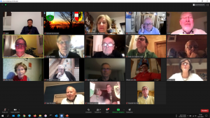 "Virtueller Neujahrsempfang" als Zoom-Meeting - die Teilnehmer